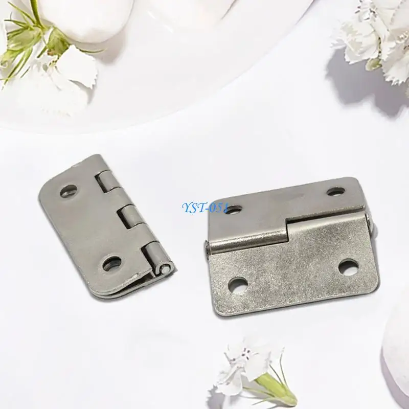 

E15A Multipurpose Iron Hinges Set Of 10 Strong Hinge Mechanism Small Designing for DIY Projects Decorative Boxes Cabinets