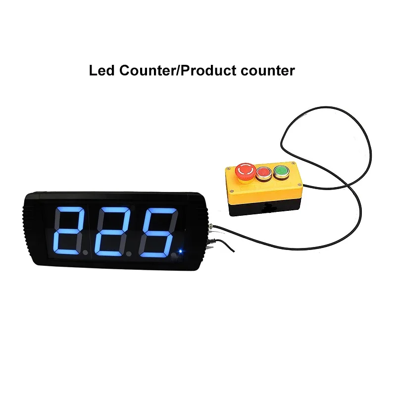 Cost-effective 4 Inch Large Parking Lot and Game Hall Digital Counter Control Board Digit Munual Led 3 Display with Number