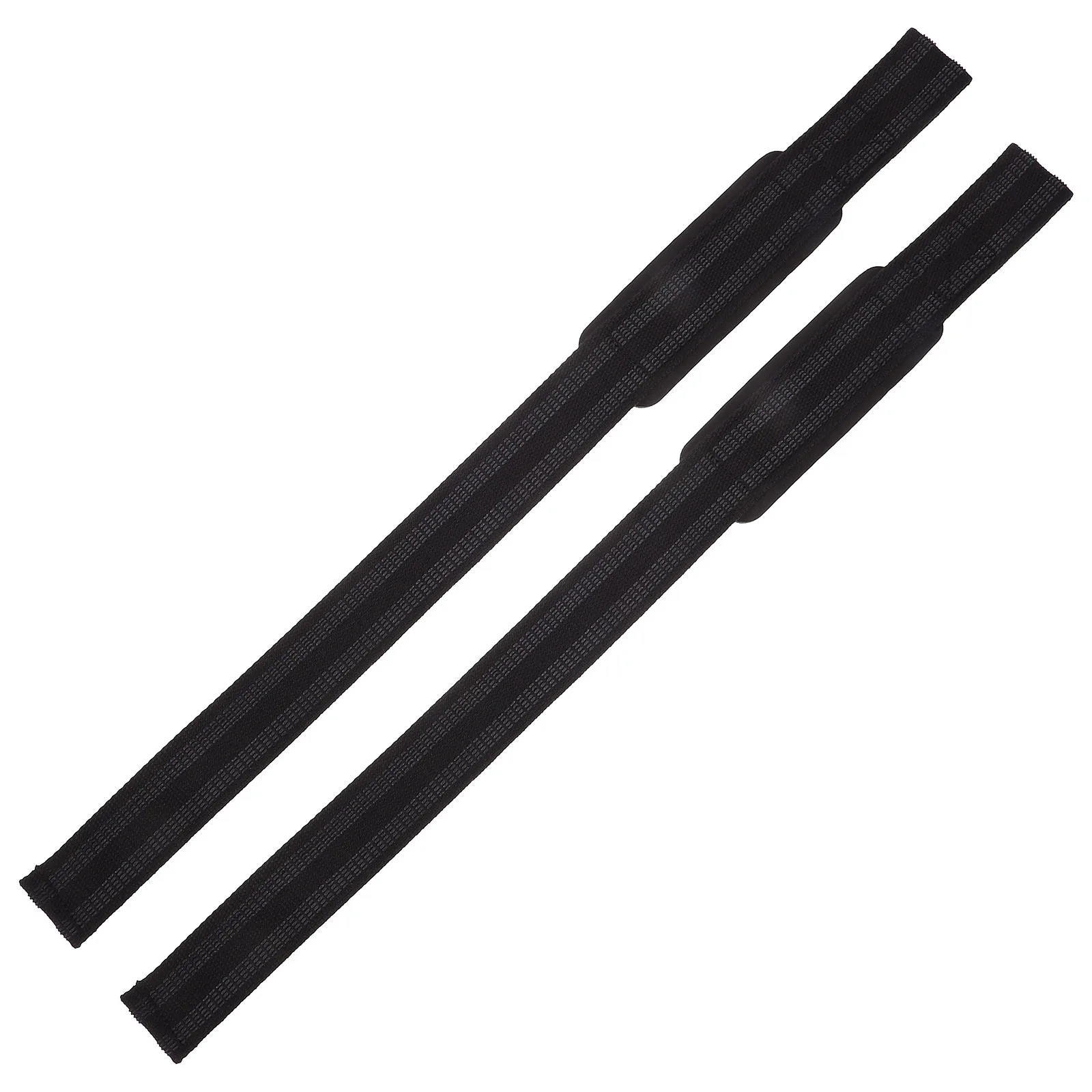 

2Pcs Black Fitness Wristbands Training Wraps Sports Gym Guards Protective Belts AntiSlip Wrist Supports Weightlifting Straps