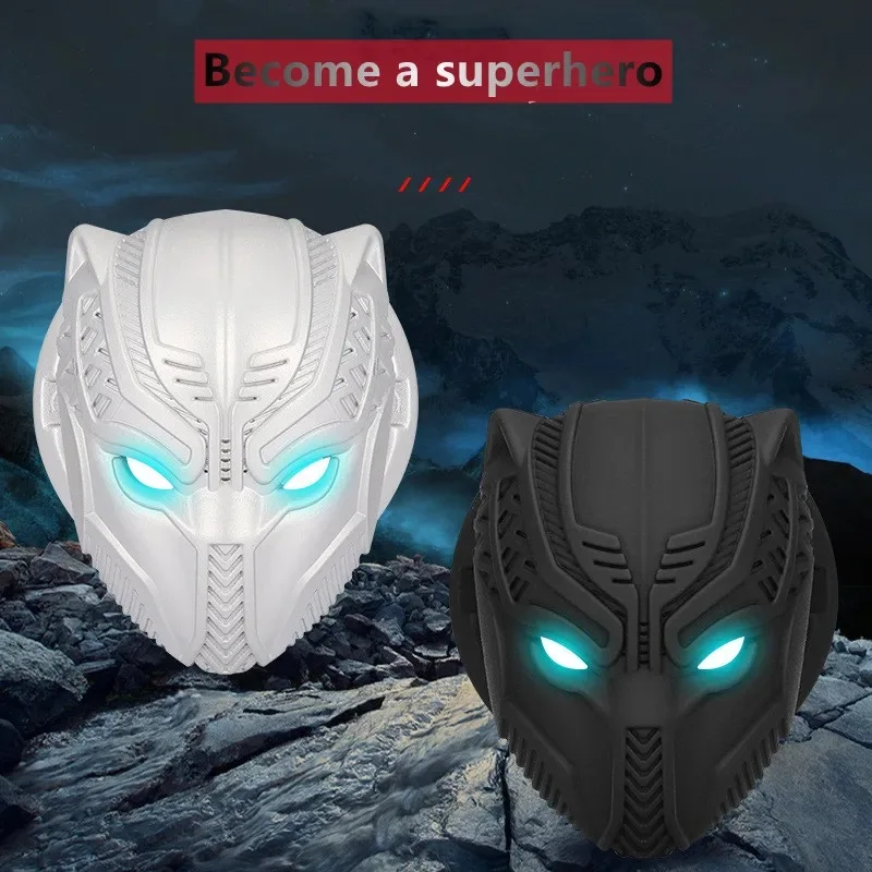 Car One Click Start Key Black Panther Protective Cover Decorate Tools Ignition Ring Refit Flip Car Sticker New Interior Supplies