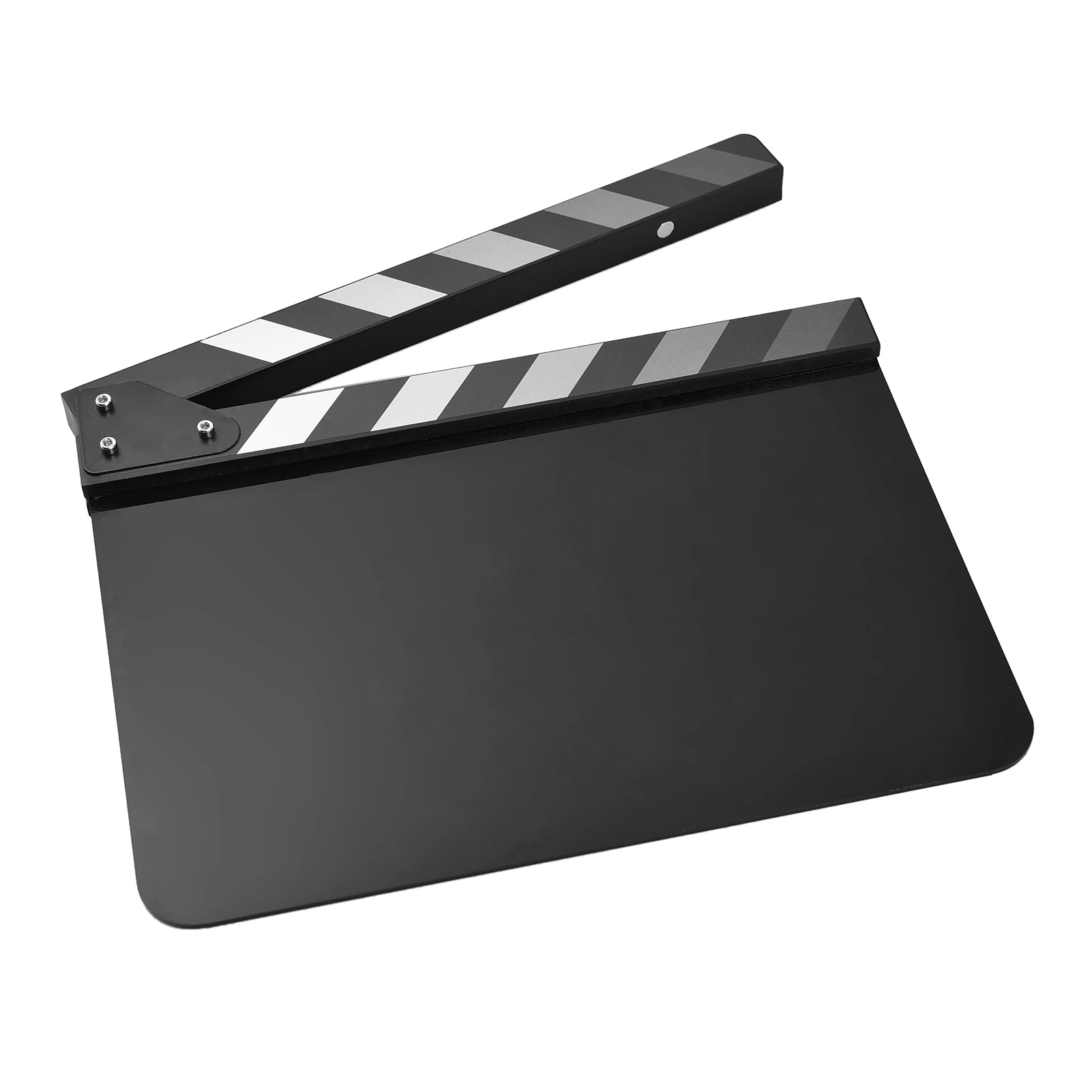 Portable Acrylic Clapperboard Film Clapboard Movie Director's Slate Cut Action Scene Clapper Board Film Slate Dry Erase Reusable