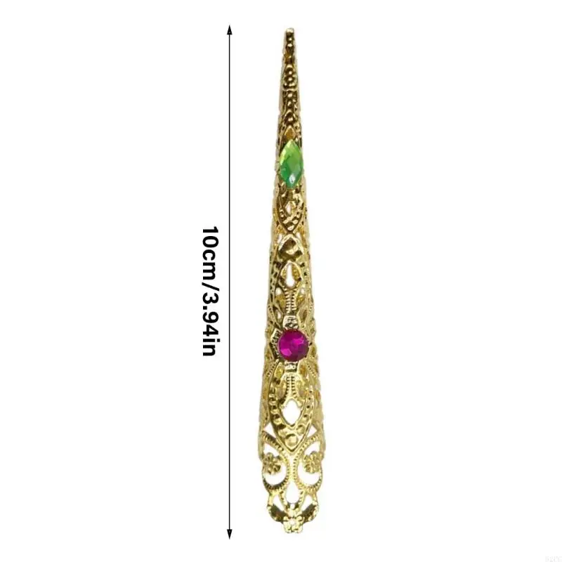 62cc CCC Fingertip Nails Rings Decors Dings Knuckles Protectores