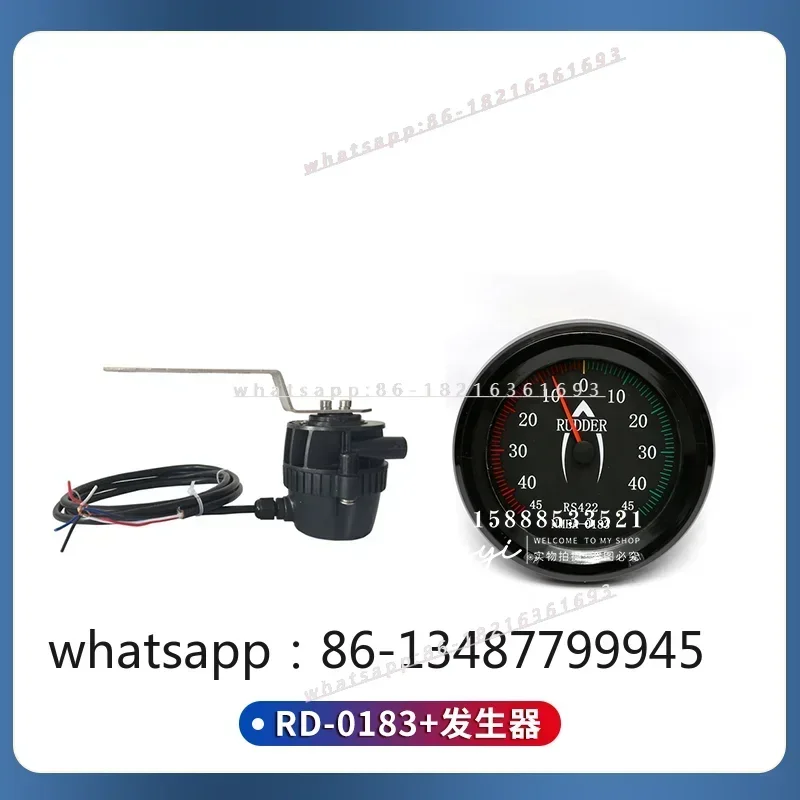 GOOD2026 Marine Rudder Angle Meter RD-0 83/YD-45 Digital Signal Rudder Angle Generator FB-40 Indicator CCS