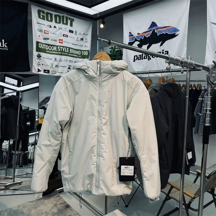 Jaket Ski taktis bertudung pria, mantel parka tebal tahan angin hangat tahan air luar ruangan musim dingin 2024