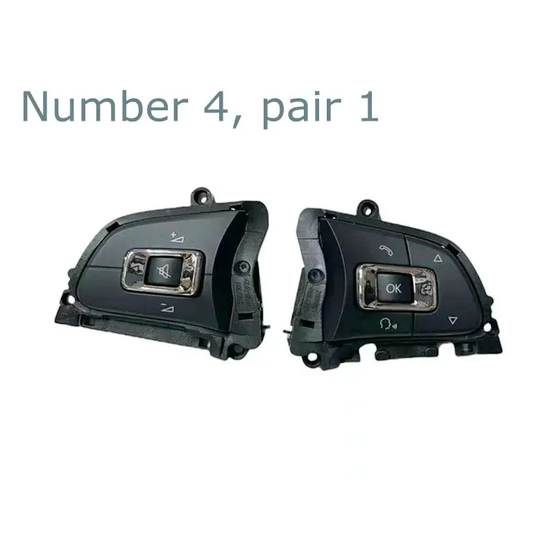 Suitable for Golf 7 mk7 multifunctional steering wheel button upper cover shell 5G0 959 442 T/442P/442AA/442R