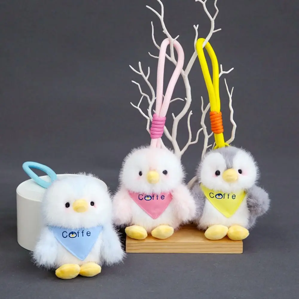 

PP Cotton Penguin Plush Keyring Fluffy Collection Animal Peguin Dolls Pendant Comfortable Hanging Ornaments