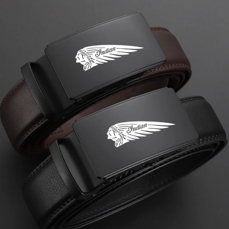 New men's fashion belt motorcycle styling custom accessories for For  indian scout motorcycle gndian FTR Springfield Chieftain