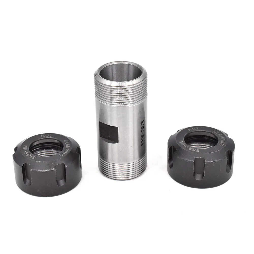 ER11 ER16 Motor Shaft Adapter ER20 ER25 ER32 Double Nut Sleeve For Spindle Machie tools