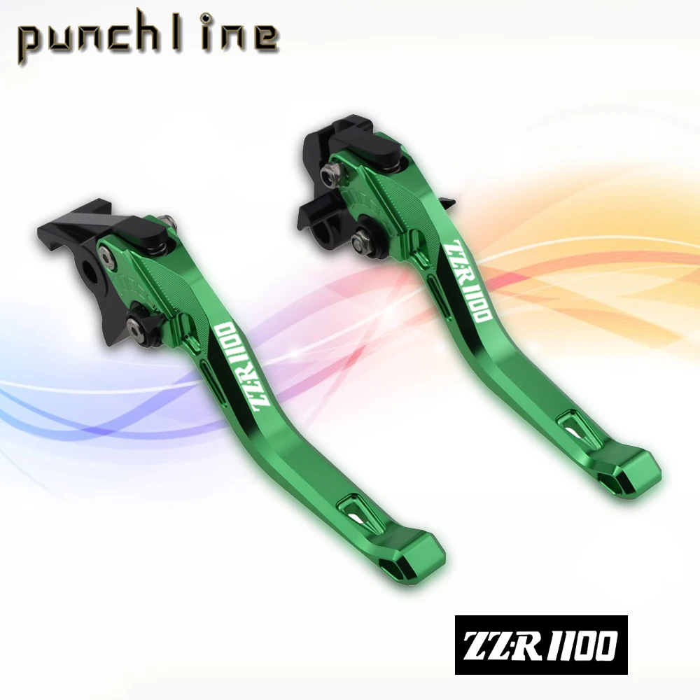 

Fit For ZZR1100 ZZR 1100 ZZR-1100 1990-1992 Motorcycle CNC Accessories Short Brake Clutch Levers Adjustable Parking Handle Set