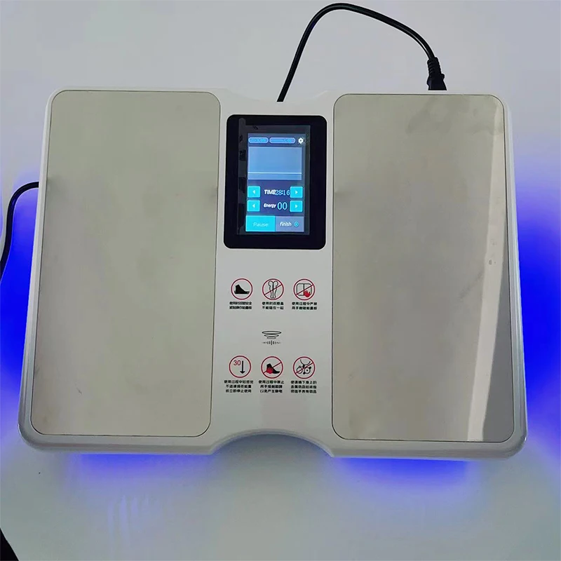 Elektryczny masażer do stóp Ems zawieszenie magnetyczne terapia uzdrawiająca do użytku domowego stymulator akupunktur Meridian maszyna do masażu