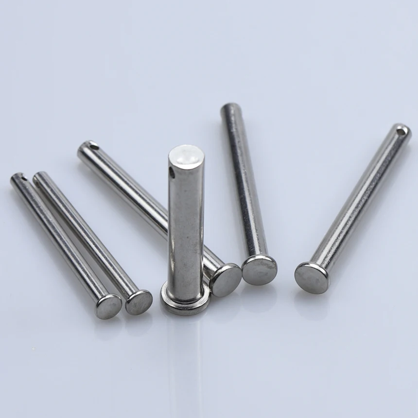 M3 M4 M5 M6 M8 M10 M12 M14 M16 M18 M20 GB882 304 Stainless Steel Flat Head Hole Axis Cylindrical Positioning Insert Dowel Pin
