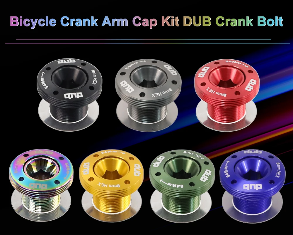 HEPPE Fahrrad Kurbel Arm Kappe DUB Kurbel Abdeckung für SRAM NX/GX/Force/XX1/AXS Kurbel DUB Kappe Kurbelgarnitur Schraube Sram Kurbel Bolzen Feststellschraube – Detail 4