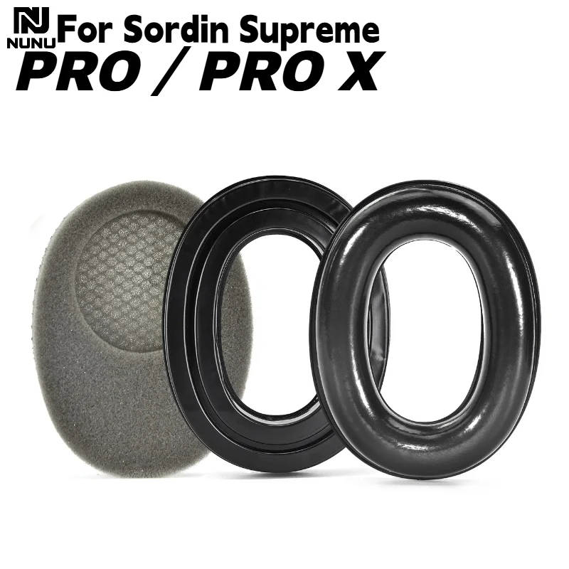 

Replacement Ice Gel Memory Sponge Ear Pads /Noise reduction and sound insulation sponge For Sordin Supreme PRO/PRO X Headphone