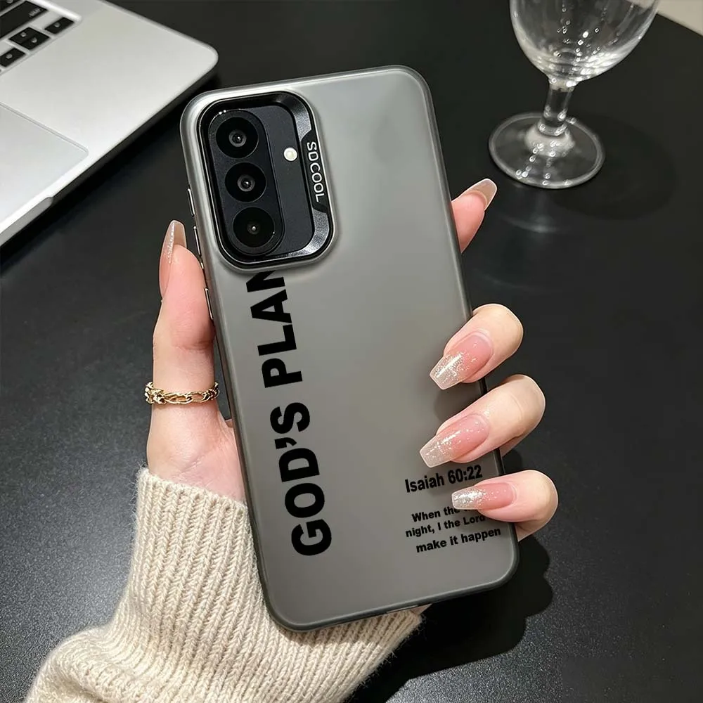 God Plan Bible Verse For Samsung Galaxy A26 A25 A24 A23 A22 A21s A20s A16 A15 A14 A13 A12 A11 A06 A05 A04 A03 Phone Case