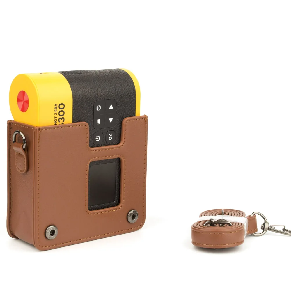 With Shoulder Strap Anti Scratch Shockproof Protective Cover Wear Resistant For Kodak Mini Shot 3 Era MS300 Instant Camera Case