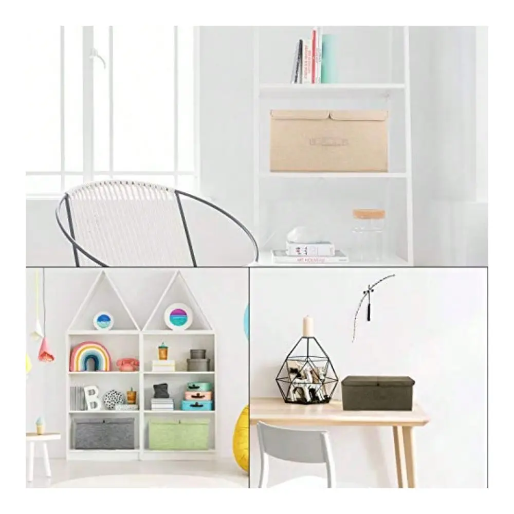 

Pack Stoe Boxes Wit Li And And Collapse Linen Stoe Bins Organizer S Baske Cu Wit Re Dider Ome Closet Office Grey Small