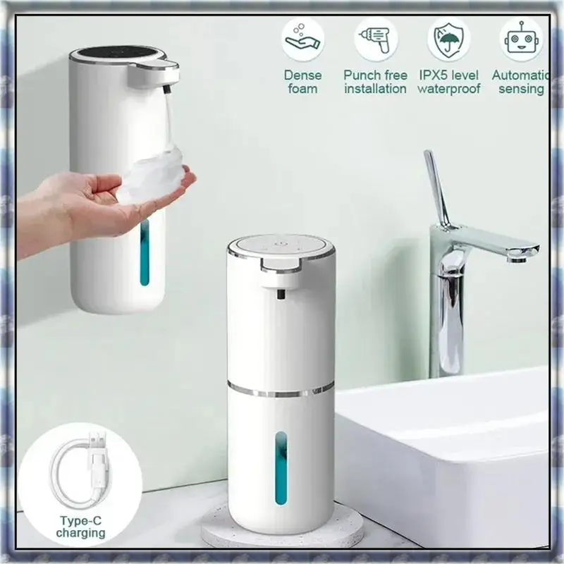 The New Automatic Hand Sanitizer Dispenser USB Rechargeable Splitter Automatic Adjustable