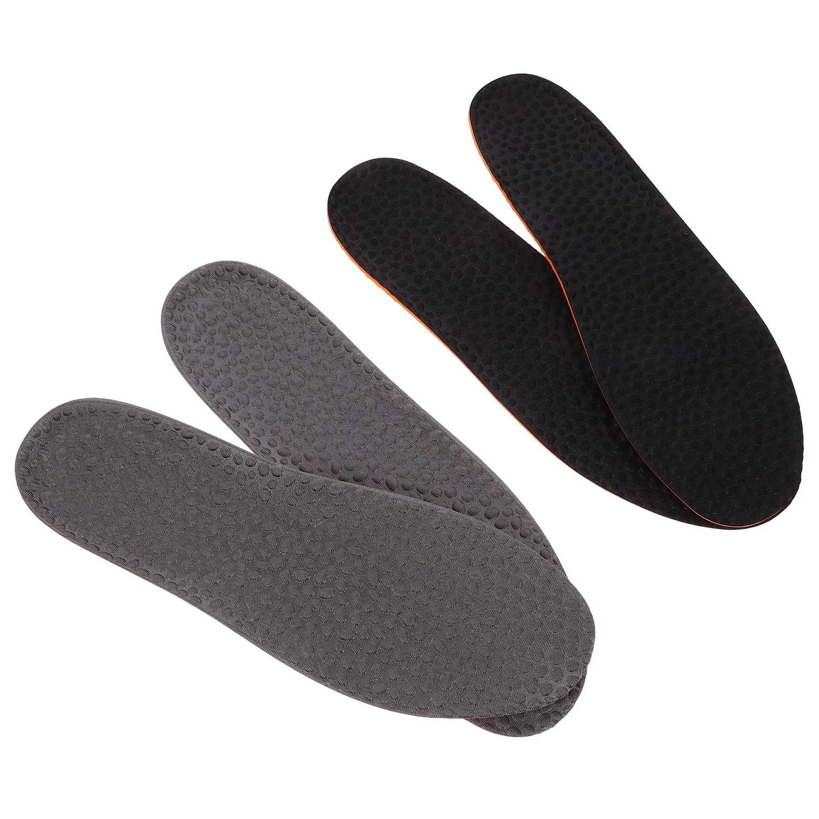 2Pairs Absorb Sweat Insoles Breathable Detachable Shoe Bottom Anti-Loose Arch Support for Running Climbing Insole for Shoes