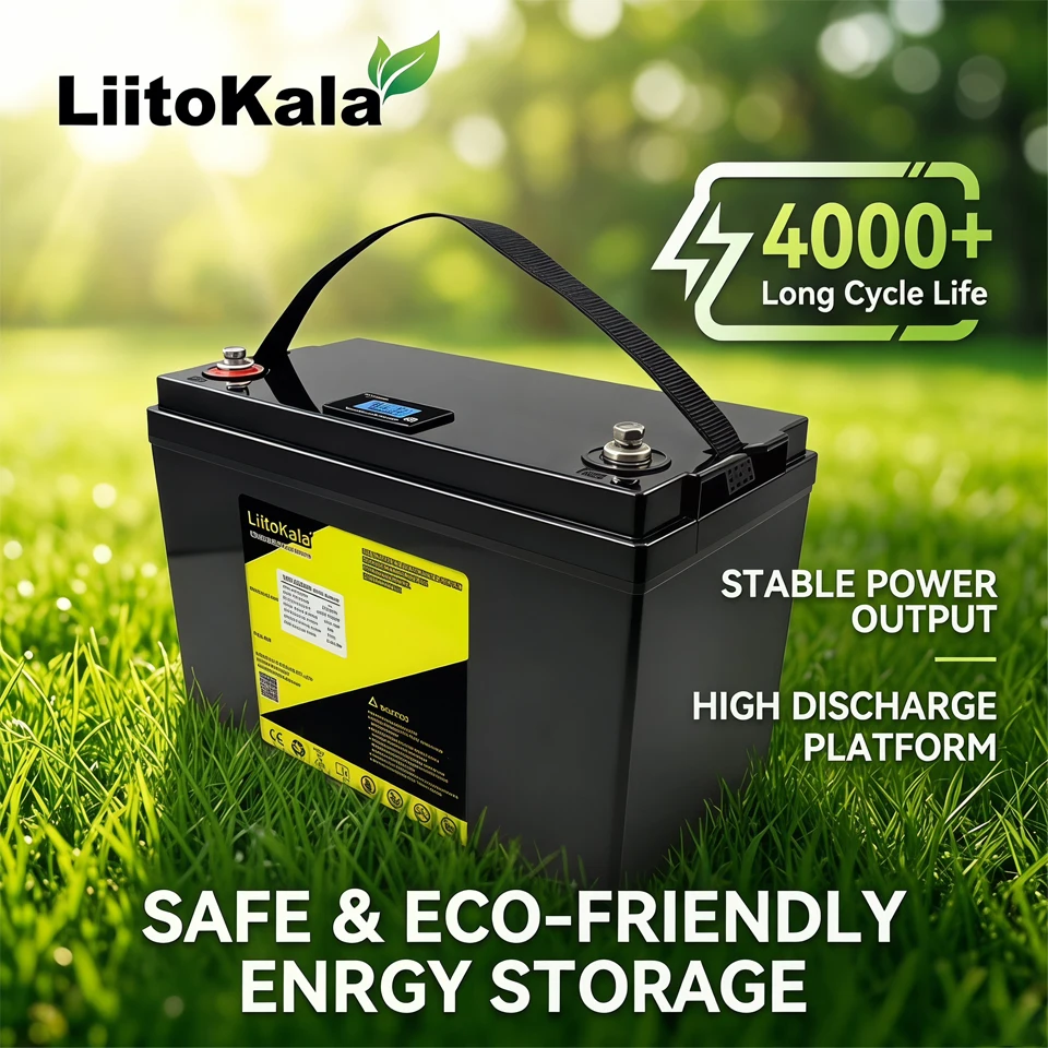 LiitoKala 12V 120Ah LiFePO4 Batterie 1536Wh Deep Cycle …