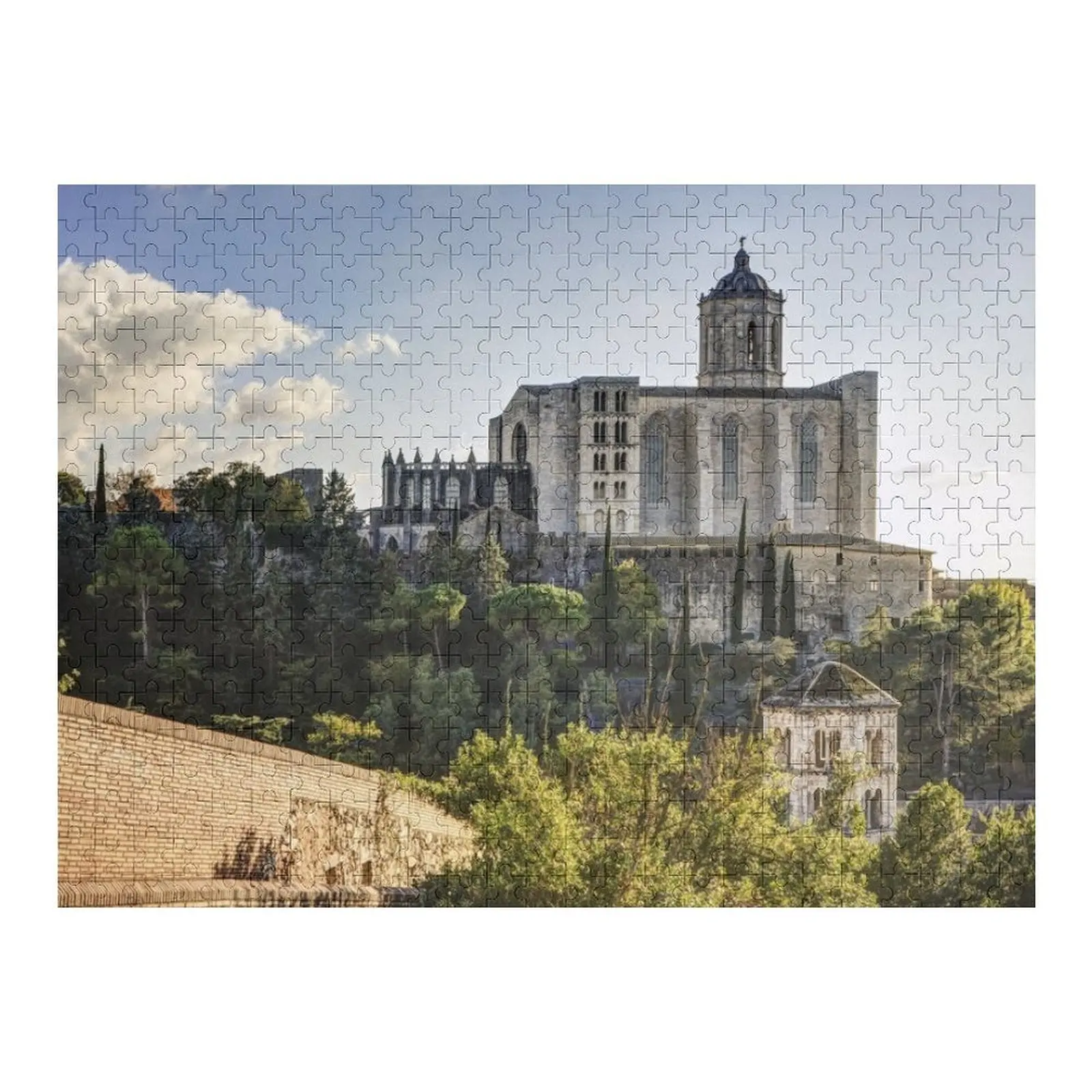 

Girona Cathedral (Каталония) Пазл Персонализированная детская игрушка Персонализированная игрушка-головоломка