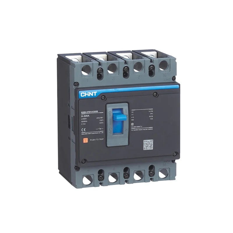 

CHINT NXM 2P 3P 4P 63A~1600A MCCB Electric Moulded Case Circuit Breaker