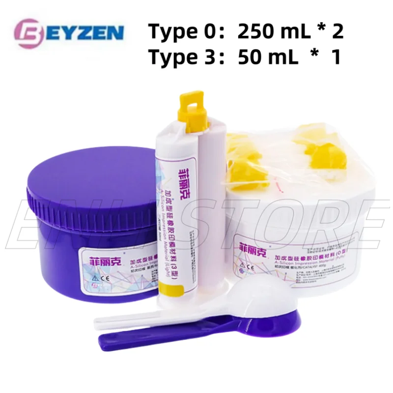 

Комплект силиконовых слепок BEYZEN с дополнительной отделкой, тип 0 (пропускное оттиск/шпаклевка), тип 3 (вторинное оттиск/легкий корпус