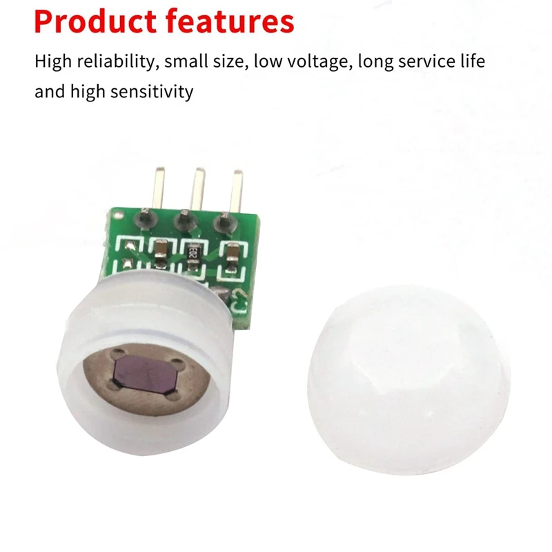 8 ชิ้น AM312 Mini Human Sensor โมดูล PIR Motion Sensor เครื่องตรวจจับโมดูลเซ็นเซอร์อินฟราเรด Body Manual Motion IR Detector