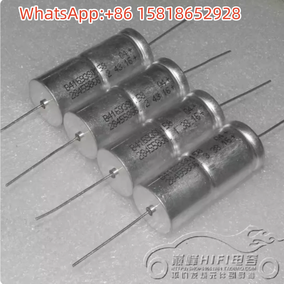 2pcs Siemens EPCOS 75V 1500UF Axial Audio Hi-Fi Electrolytic Capacitor B41693S0158Q4