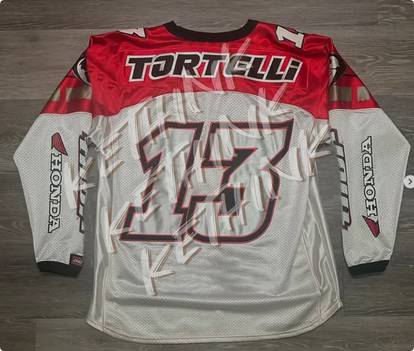 

Quick Dry Honda Motorcycle Jersey, Long Sleeve Breathable Riding Shirt Y2K Dirt Bike and Mountain Racing, Comfortable Daily Gear