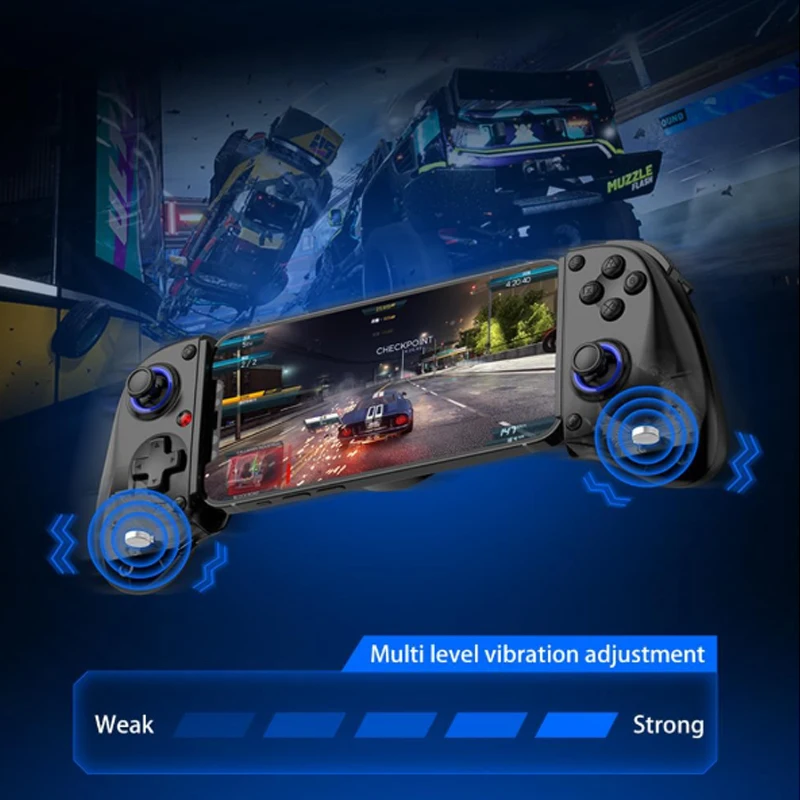 Stretchable Game Controller for BSP D11 Compatible with PC/Android/IOS Telescopic Type Wireless Gaming Controller Accessories