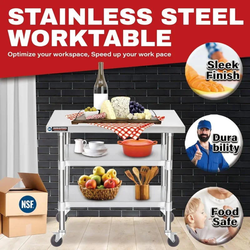 Stainless Steel Work Table 24