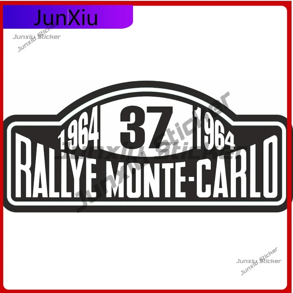 

Awesome Stickers Decal Vinyl 1964 37 Monte Carlo Rally Car Window Motorsport Retro Vintage Classic Mini Rallye Laptop