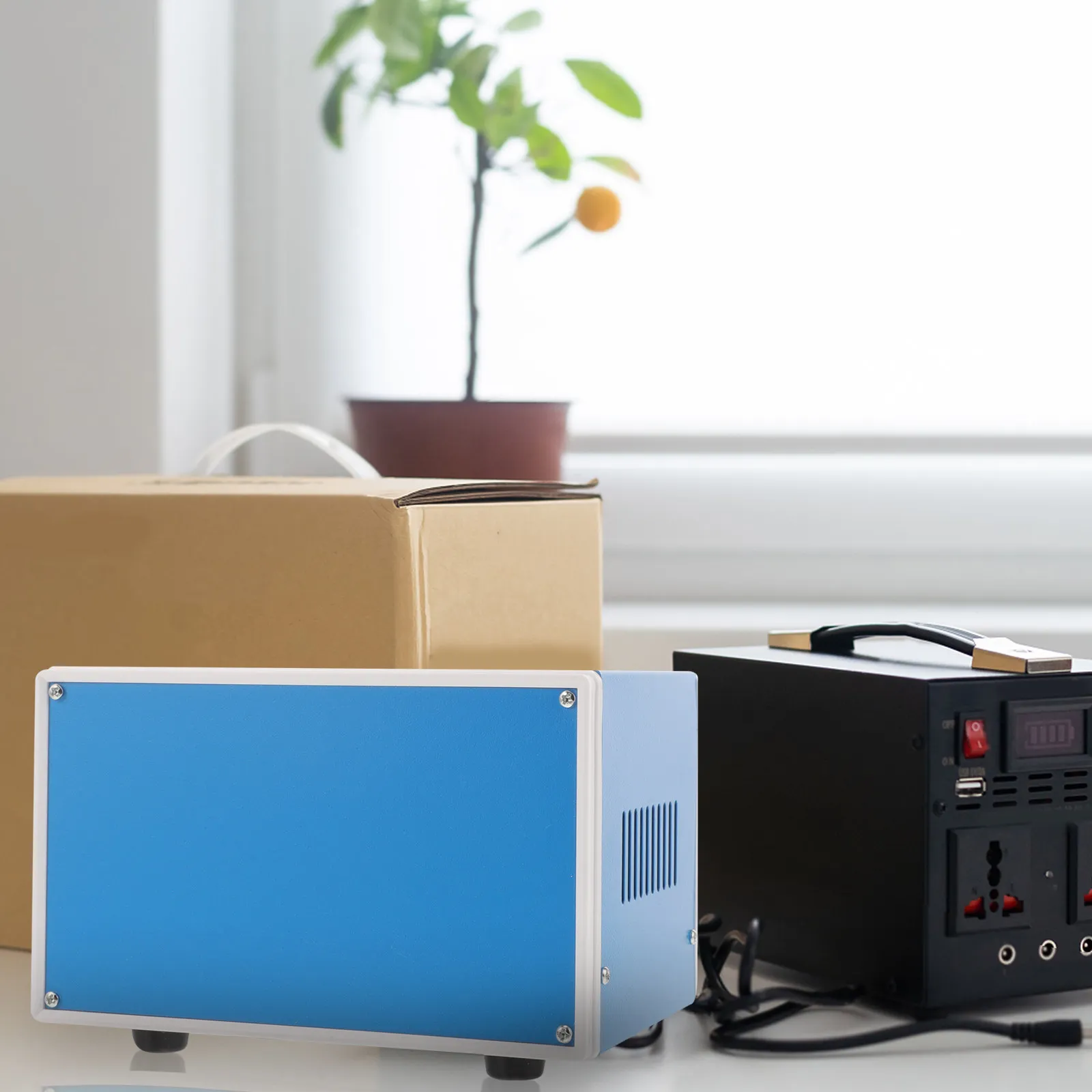 Electrical Project Box Metal Case Dustproof Junction Box Portable Electronics Enclosure Outdoor Boxes