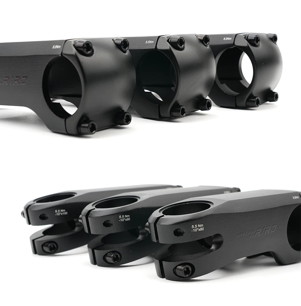RIRO Ultra-Leichter Aero-Rennrad-MTB-Vorbau 10 Grad Winkel Legierung Interne Kabelführung 31,8mm Klemmdurchmesser Erhältlich in 80/90 – Detail 14