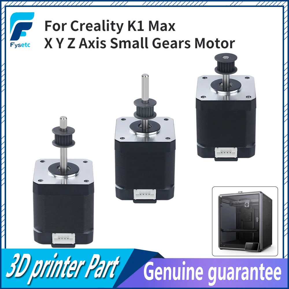 

Для 3D-принтера Creality K1 MAX, осевые двигатели XYZ с маленькими шестернями, высокая точность для детали 3D-принтера Creality