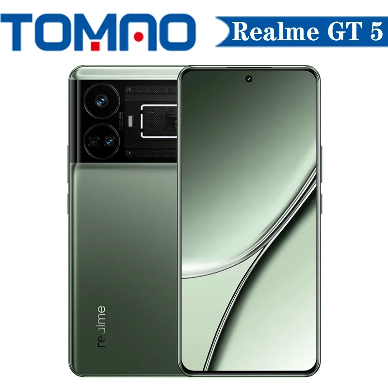 Global ROM Realme GT5 GT 5 5G Smartphone 6.74inch 144Hz Snapdragon 8 Gen 2 Octa core 50MP Rear Three Camera 150W 240W  OTA NFC