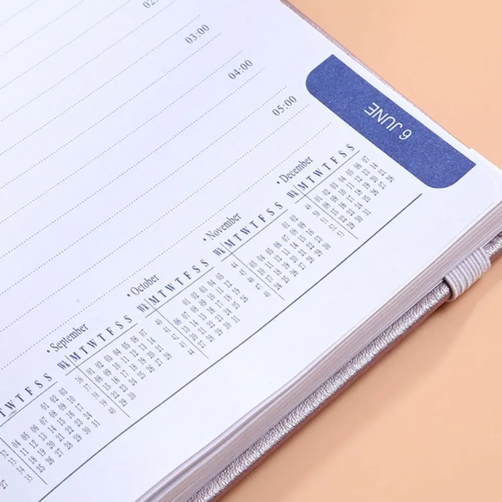 A5 スケッチブック 2025 プランナーノートブック 312 ページ革表面ビジネスノートブック 5 色ストラップ付き日記ライティングパッド