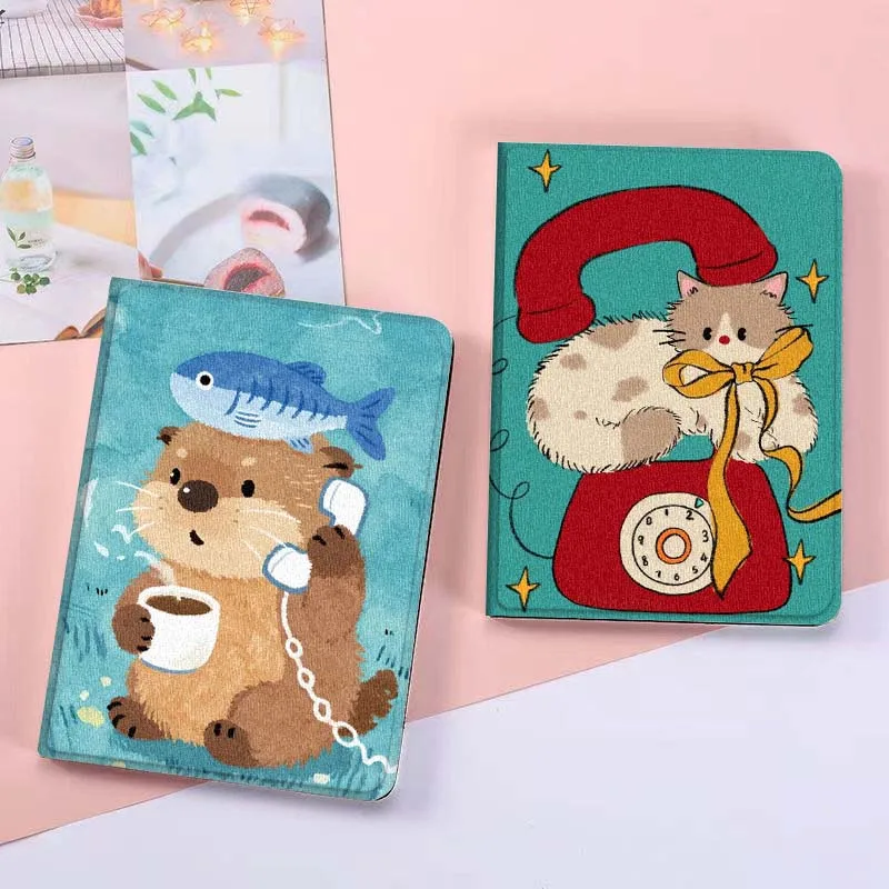 

Creative Animal Illustration For Xiaomi Mi Redmi Poco Pad 2 4 5 7S 6S 6 7 8 Max Plus Ultra SE Pro K 2025 Tablet Case