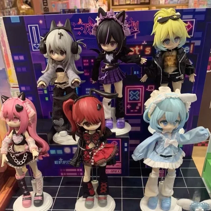 

Новый склад 10 000 Escape Plan BJD слепая коробка 12-точечная подвижная кукла материал ПВХ фигурка орнамент модель куклы праздничные подарки