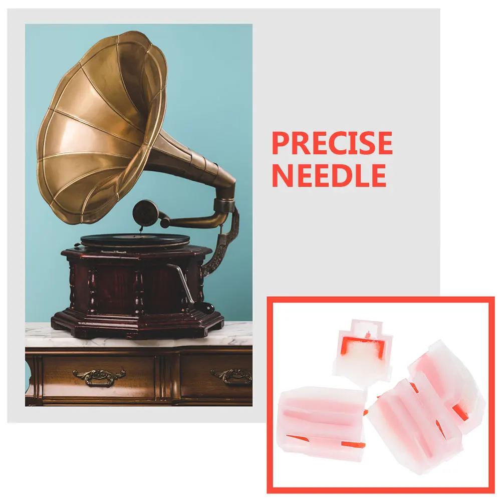 

8 Pcs Stylus Needle for Turntable Record Player Pickup Universal Replacement DJ Equipment Accessories Plastic Durable