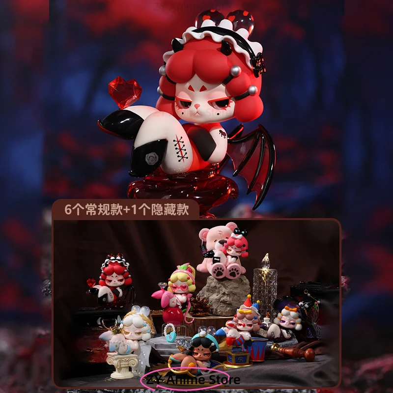 MissRara Barbaric Series Mysterious Blind Box Tide Play Doll Puppe Desktop Ornament Überraschungsbox Kinder Weihnachtsgeschenk