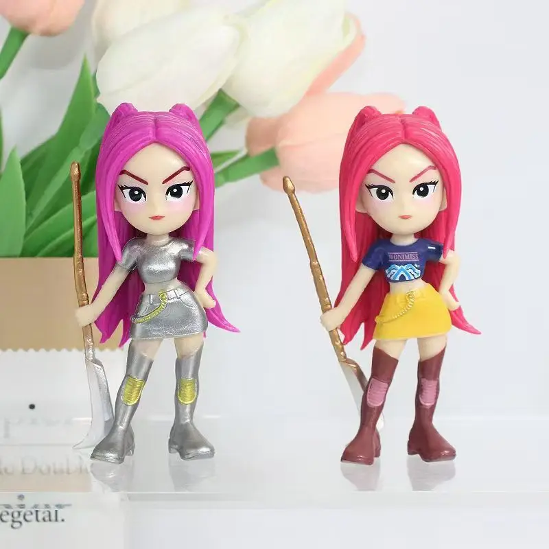 โมเดลไวนิล PVC แฮนด์เมด กล่องสุ่ม ลูมิร่า โซอี ของสะสมเซอร์ไพรส์ คอลเลคชั่น K-POP Monster Hunt ปี 2026