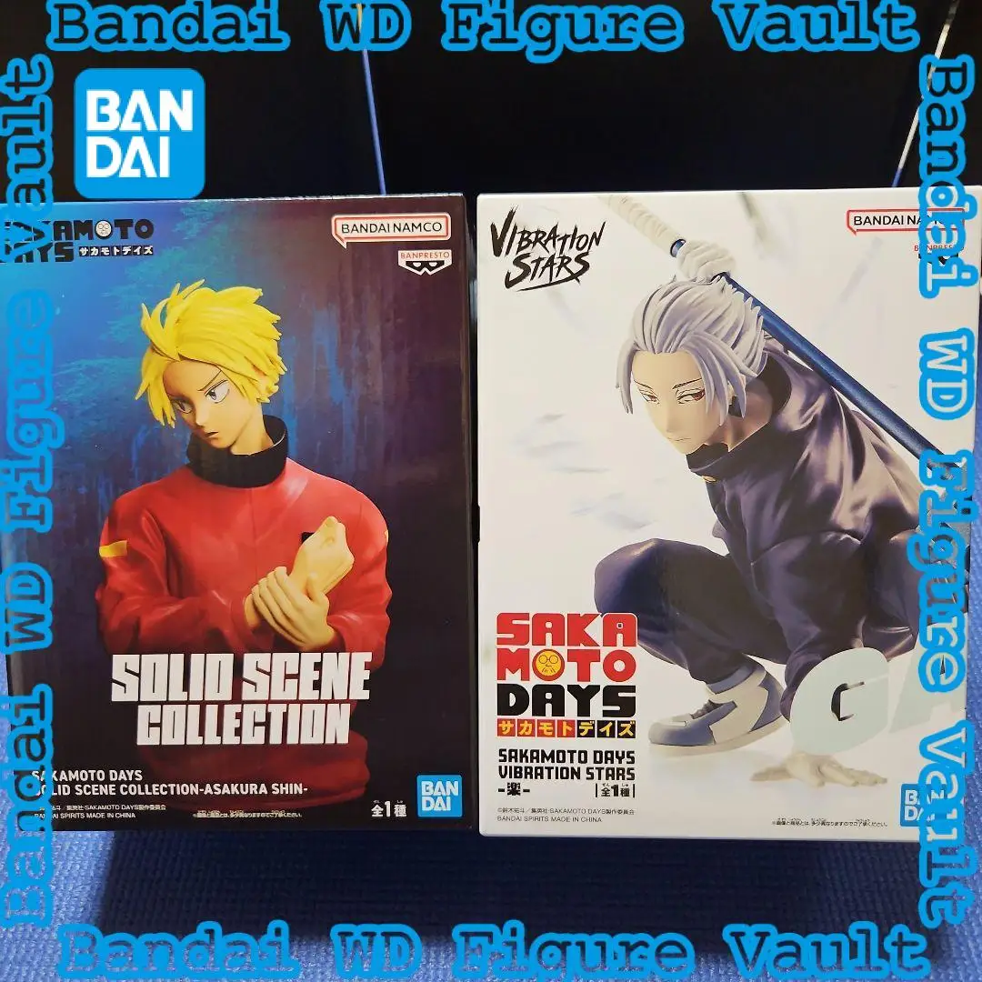 

Bandai Officially Licensed SAKAMOTO DAYS VIBRATION STARS Raku SOLID SCENE COLLECTION-ASAKURA SHIN Premium Collectible Model Gift
