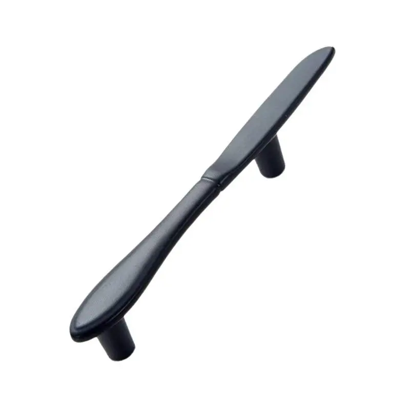 Door Handle 3-Handle Kitchen Handle - Black