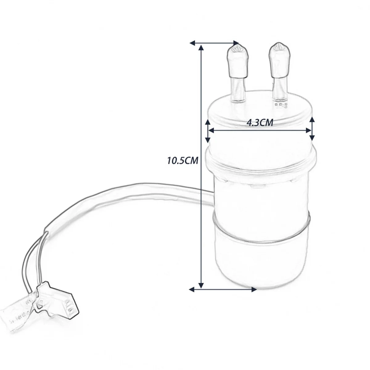 Motorcycle Fuel Pump 3LN-13907-00 3YX-13907-01 for Yamaha BT1100 XV400 XV535 XVS1100 XVS650 Motorcycle