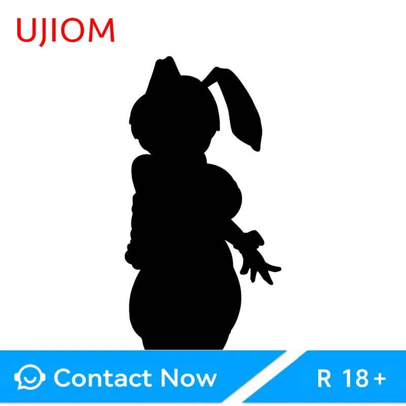 UJIOM Bunny Girl Have Clothes Uraraka Ochako Wall Sticker Eye Catching Scratch Proof PVC Decal Suitable For Cupboard Vestibulec