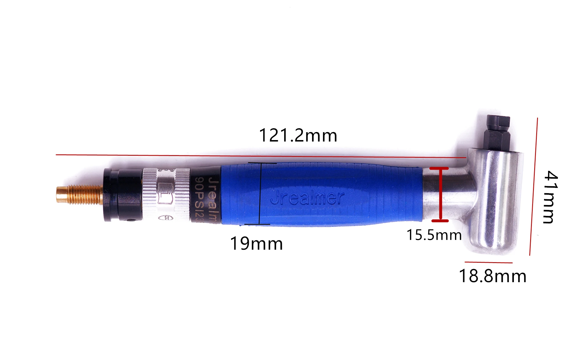 Jrealmer-Meuleuse d\'angle pneumatique, meuleuse d\'angle, micro meuleuse, pince de 3mm pour meulage, ensemble d\'outils de polissage, conversion de