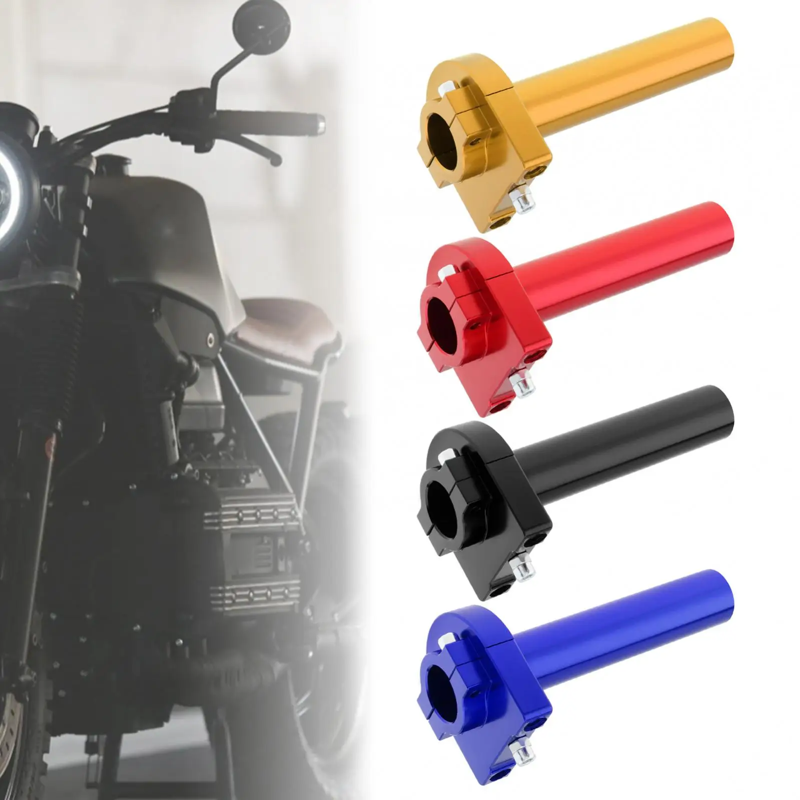 متعدد الألوان دراجة نارية مسرع خنق السيطرة ، نك الألومنيوم المقاود للدراجات النارية ، الدراجة ، سكوتر ، الدراجات ، 22 مللي متر ، 7 "، 8"