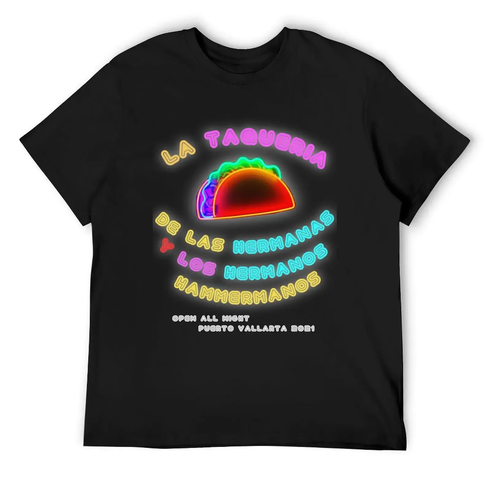 

Hammerman taqueria T-Shirt tops plus size tops anime anime tshirt mens plain t shirts