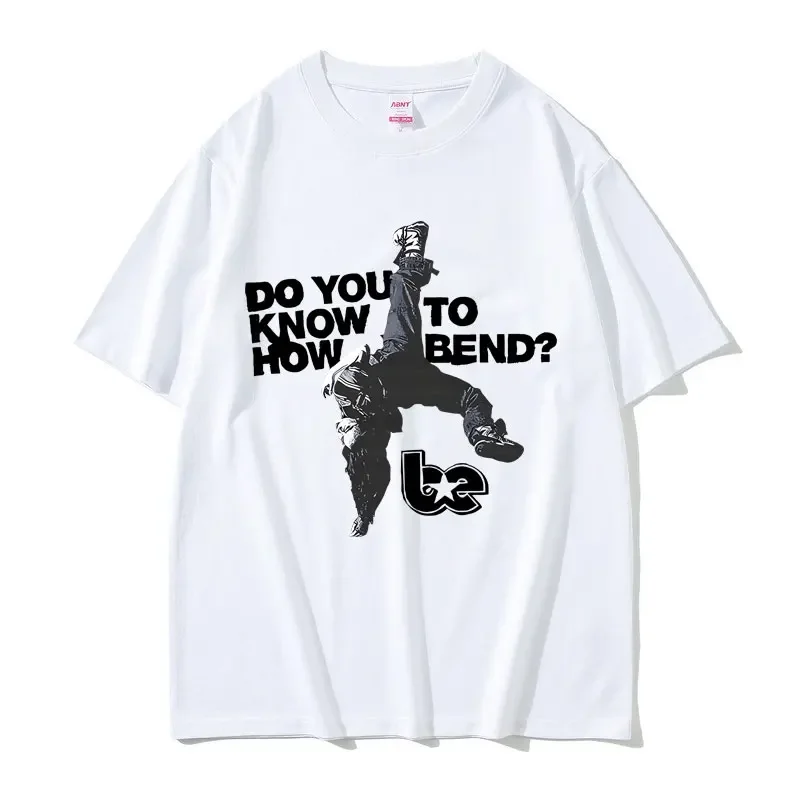 Hit Me Hard and Soft Do You Know To How Bend Same Style Print T-shirts Men Women Fashion Pop Music T Shirts T-shirt
